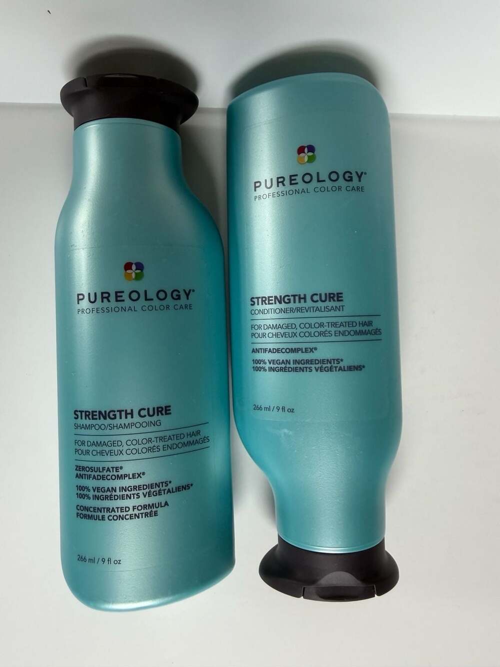 Pureology Strength Cure Shampoo and Conditioner Set 9 fl oz